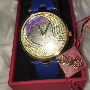 New Burgi Swarovski Crystal Watch